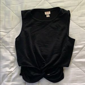 Super cute tank top with cut outs